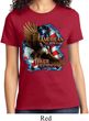 Ladies Biker Shirt American By Birth Tee T-Shirt