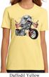 Ladies Biker Shirt Eagle Biker Organic Tee T-Shirt