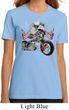 Ladies Biker Shirt Eagle Biker Organic Tee T-Shirt