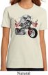 Ladies Biker Shirt Eagle Biker Organic Tee T-Shirt