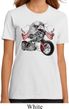 Ladies Biker Shirt Eagle Biker Organic Tee T-Shirt
