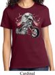 Ladies Biker Shirt Eagle Biker Tee T-Shirt