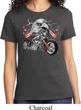 Ladies Biker Shirt Eagle Biker Tee T-Shirt