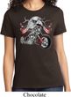 Ladies Biker Shirt Eagle Biker Tee T-Shirt