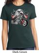 Ladies Biker Shirt Eagle Biker Tee T-Shirt