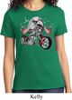 Ladies Biker Shirt Eagle Biker Tee T-Shirt