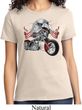 Ladies Biker Shirt Eagle Biker Tee T-Shirt