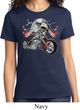 Ladies Biker Shirt Eagle Biker Tee T-Shirt