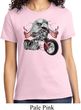 Ladies Biker Shirt Eagle Biker Tee T-Shirt