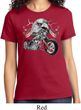 Ladies Biker Shirt Eagle Biker Tee T-Shirt