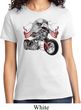 Ladies Biker Shirt Eagle Biker Tee T-Shirt
