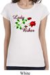 Ladies Biker Shirt Lady Biker Longer Length Tee T-Shirt