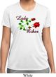 Ladies Biker Shirt Lady Biker Moisture Wicking Tee T-Shirt
