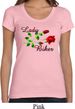 Ladies Biker Shirt Lady Biker Scoop Neck Tee T-Shirt