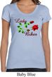Ladies Biker Shirt Lady Biker Scoop Neck Tee T-Shirt