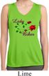 Ladies Biker Shirt Lady Biker Sleeveless Moisture Wicking Tee T-Shirt