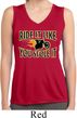 Ladies Biker Shirt Ride It Sleeveless Moisture Wicking Tee T-Shirt