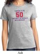 Ladies Birthday Shirt Made it to 50 Tee T-Shirt