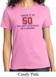 Ladies Birthday Shirt Made it to 50 Tee T-Shirt