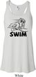 Ladies Black Penguin Power Swim Flowy Racerback