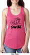Ladies Black Penguin Power Swim Ideal Racerback