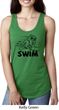 Ladies Black Penguin Power Swim Ideal Racerback