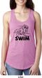 Ladies Black Penguin Power Swim Ideal Racerback