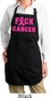 Ladies Breast Cancer Apron F*CK Cancer Full Length Apron with Pockets
