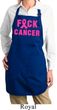 Ladies Breast Cancer Apron F*CK Cancer Full Length Apron with Pockets