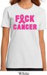 Ladies Breast Cancer Awareness Shirt F*CK Cancer Organic Tee T-Shirt