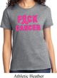 Ladies Breast Cancer Awareness Shirt F*CK Cancer Tee T-Shirt