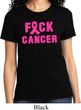 Ladies Breast Cancer Awareness Shirt F*CK Cancer Tee T-Shirt