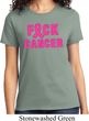 Ladies Breast Cancer Awareness Shirt F*CK Cancer Tee T-Shirt