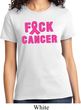 Ladies Breast Cancer Awareness Shirt F*CK Cancer Tee T-Shirt
