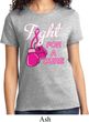 Ladies Breast Cancer Awareness Shirt Fight For a Cure Tee T-Shirt