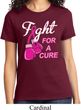 Ladies Breast Cancer Awareness Shirt Fight For a Cure Tee T-Shirt