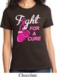 Ladies Breast Cancer Awareness Shirt Fight For a Cure Tee T-Shirt
