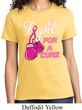 Ladies Breast Cancer Awareness Shirt Fight For a Cure Tee T-Shirt