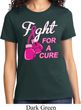 Ladies Breast Cancer Awareness Shirt Fight For a Cure Tee T-Shirt