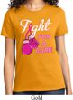 Ladies Breast Cancer Awareness Shirt Fight For a Cure Tee T-Shirt