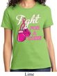 Ladies Breast Cancer Awareness Shirt Fight For a Cure Tee T-Shirt