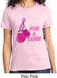 Ladies Breast Cancer Awareness Shirt Fight For a Cure Tee T-Shirt