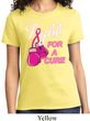 Ladies Breast Cancer Awareness Shirt Fight For a Cure Tee T-Shirt