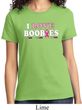 Ladies Breast Cancer Awareness Shirt I Love Boobies Tee T-Shirt