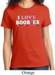 Ladies Breast Cancer Awareness Shirt I Love Boobies Tee T-Shirt