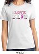 Ladies Breast Cancer Awareness Shirt I Love Boobies Tee T-Shirt