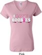 Ladies Breast Cancer Awareness Shirt I Love Boobies V-neck Tee T-Shirt