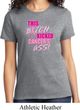 Ladies Breast Cancer Awareness Shirt Kicked Cancers Ass Tee T-Shirt