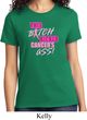 Ladies Breast Cancer Awareness Shirt Kicked Cancers Ass Tee T-Shirt