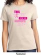 Ladies Breast Cancer Awareness Shirt Kicked Cancers Ass Tee T-Shirt